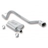 Silencieux avec tube de sortie 4.0-L. acier inox - Cherokee XJ 87 - 92