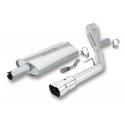 Silencieux avec tube de sortie 4.0-L. + 5.2-L. acier inox - Grand Cherokee ZJ / ZG 92 - 97