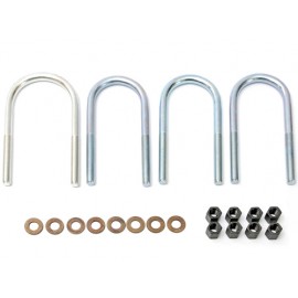 Etrier de fixation Kit arrière 4 étriers+écrous - Wrangler YJ 87 - 95