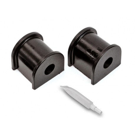 Silenblocs de renfort kit arrière polyurethane 15mm - Wrangler TJ 96 - 06