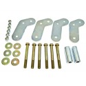 Jumelles de ressort boomerang kit +45mm avant - Jeep CJ 76 - 86