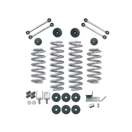 Train roulant complet Standard System +3,5" 90mm sans amortisseurs - Wrangler TJ 96 - 06