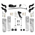 Train roulant complet Sport Kit +3,5"  90mm modèle ProComp avec amortisseurs - Wrangler JK Unlimited 07 - 16