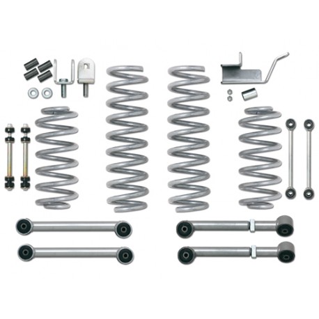 Super Ride Short Arm Kit +3,5"  90mm avec ProComp Ammortisseur - Grand Cherokee ZJ / ZG 92 - 98