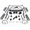Train roulant complet Extreme Duty Long Arm +3,5"  90mm modèle MX avec amortisseurs MX - Wrangler JK 07 -