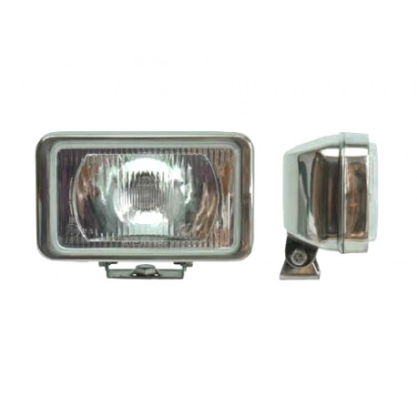 Projecteur acier inox antibrouillard 200mm