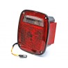 Feu arrière droit US red avec feu latéral - Wrangler TJ 96 - 06