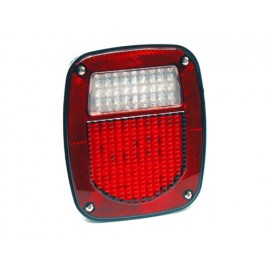 Feu arrière blanc droit US LED - Wrangler TJ 96 - 06