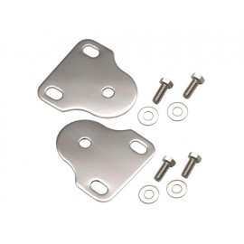 Support de cadre de pare-brise Finition acier inox - Wrangler YJ 87 - 95