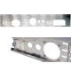 Planche de bord acier inox - Jeep CJ 76 - 86