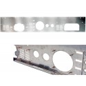 Planche de bord acier inox - Jeep CJ 76 - 86