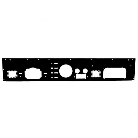 Planche de bord noir - Jeep CJ 76 - 86