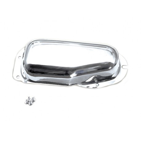 Recouvrement moteur de essuie-glace acier inox - Jeep CJ 68 - 75