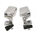 Kit de rétroviseurs extérieurs finition chromée - Wrangler TJ 96 - 02