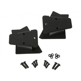 Kit de supports de rétroviseur finition noire - Wrangler TJ 03 - 06