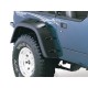 Bushwacker Kit d'extensions d'ailes Cut out Flare 4 éléments - Wrangler YJ 87 - 95