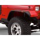 Bushwacker Kit d'extensions d'ailes Flat Fender Style 4 éléments - Wrangler YJ 87 - 95