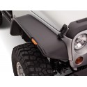 Bushwacker Kit d'extensions d'ailes Flat Fender Style 2 Portes 4 éléments - Wrangler JK 07 -