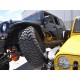 Kit d élargisseurs d aile Crusher aluminium avant largeur standard - Wrangler JK 07-