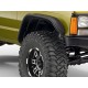 Bushwacker Kit d'extensions d'ailes Flat Fender Style 4 Portes 4 éléments - Cherokee XJ 84 - 01