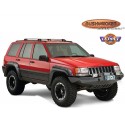 Bushwacker Kit d'extensions d'ailes Cut Out Flare 4 Portes 4 éléments - Grand Cherokee ZJ / ZG 92 - 98