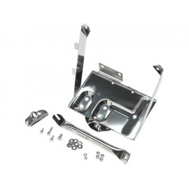 Support de batterie acier inox - Jeep CJ 76 - 86