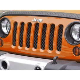 Protege-radiateur noir - Wrangler JK 07 - 15