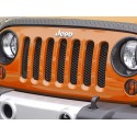 Protege-radiateur noir - Wrangler JK 07 - 15