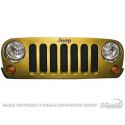 Protege-radiateur noir - Wrangler JK 07 - 15