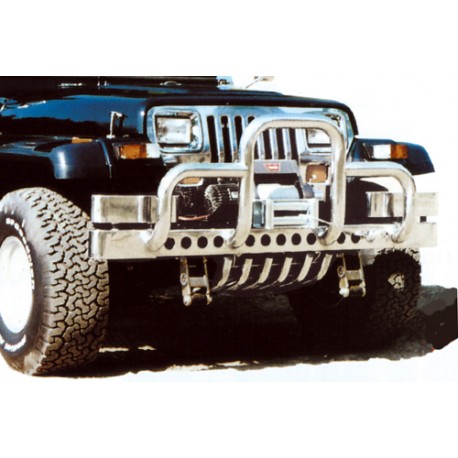 Barre de protection ''New Yorker'' acier inox - Wrangler YJ 87 - 95