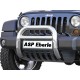 Barre de protection 75mm acier inox - Wrangler JK 07-