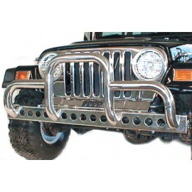 Barre de protection ''New Yorker'' acier inox - Wrangler TJ 96 - 06