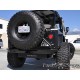 Pare chocs arrière Rock Brawler 2 avec support de roue - Wrangler TJ 96 - 06