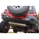 Pare chocs arrière Brawler avec support de roue version large - Wrangler JK 07 - 15