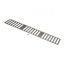 Grille d aération acier inox - Wrangler TJ 96 - 97