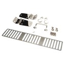 Kit de capot acier inox - Wrangler TJ 96 - 97