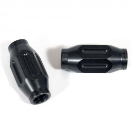 Kit d'attache-capots ajusteur noir - Wrangler TJ 96 - 06