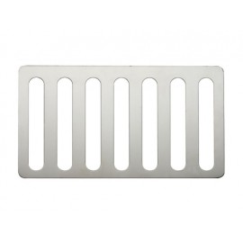 Grille d aération acier inox - Wrangler JK 07-