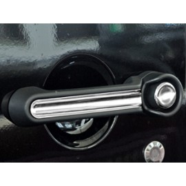 Enjoliveur de poignée de porte acier inox 6 éléments - Wrangler JK 07-