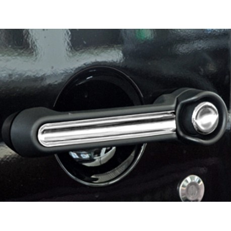 Enjoliveur de poignée de porte acier inox 10 éléments - Wrangler JK Unlimited 07 - 16