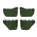 Kit de demi-portes vert militaire - Wrangler JK 07 - 16