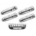 Enjoliveur de poignée de porte chrome 10 éléments - Grand Cherokee WJ / WG 99 - 04