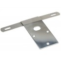 Support de plaque acier inox - Jeep CJ 76 - 86