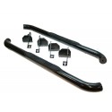 Kit de tubes de protection latéraux 2 portes Ø 75mm noir - Wrangler JK 07 - 14