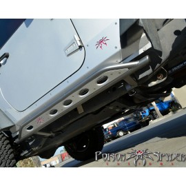 Kit de tubes de protection latéraux Rocker Knocker 2 portes Body Mounted - Wrangler JK 07 - 16