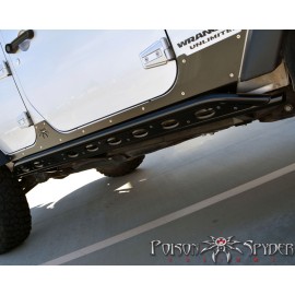 Kit de tubes de protection latéraux Rocker Knocker 4 portes Body Mounted - Wrangler JK 07 - 16