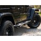 Kit de tubes de protection latéraux SRC noir 4 portes - Wrangler JK Unlimited 07 -